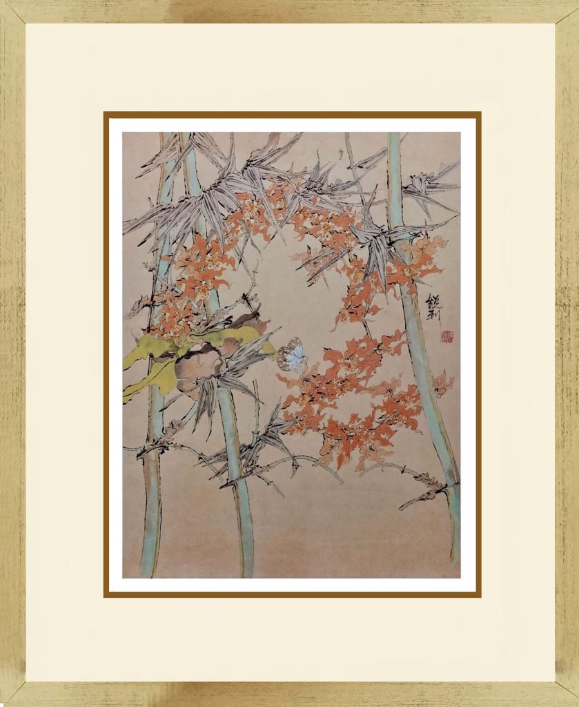 Local Artist Prints | DA JL201 Spring Bamboo Flowers